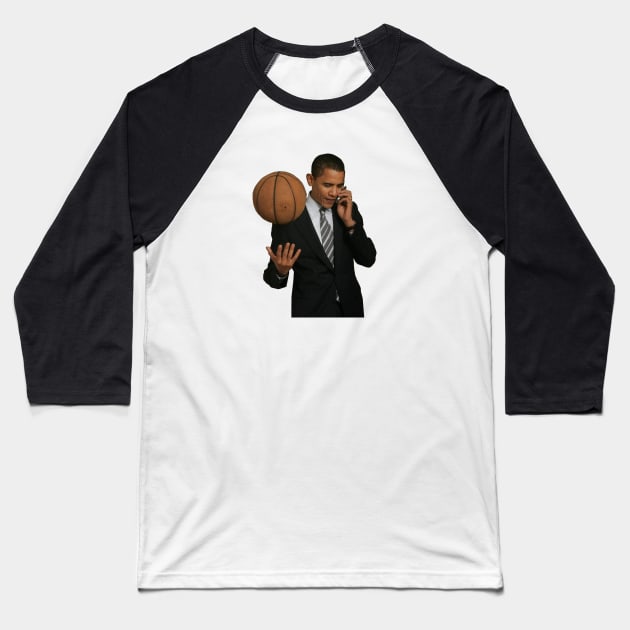 Obama Baseball T-Shirt by respublica